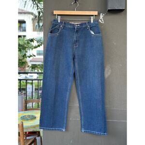 Vintage 90s Y2K CHAMS Made in Egypt Super Women's 16 Baggy Hip Hop Jeans Grunge